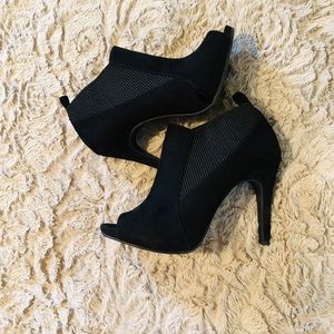 Peep Toe Booties